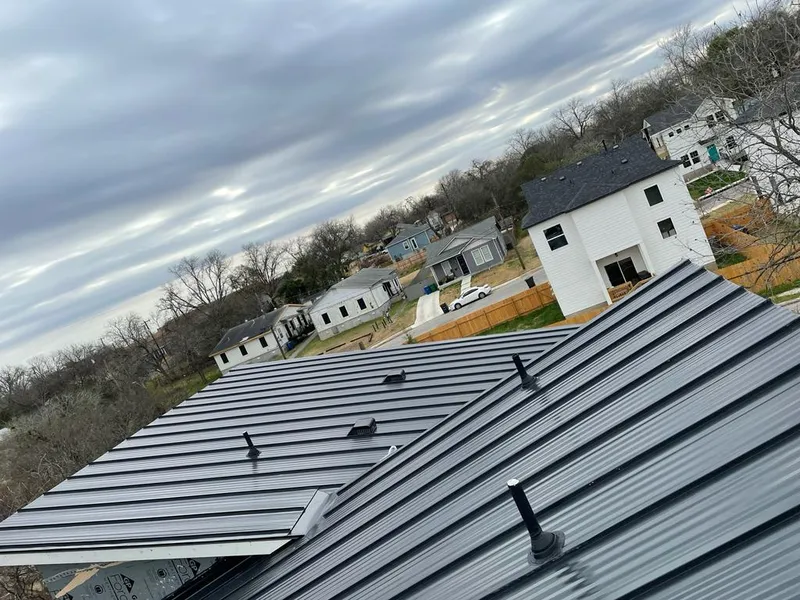 Standing seam metal roof panels with vents for Skylight Repair in Wyomissing